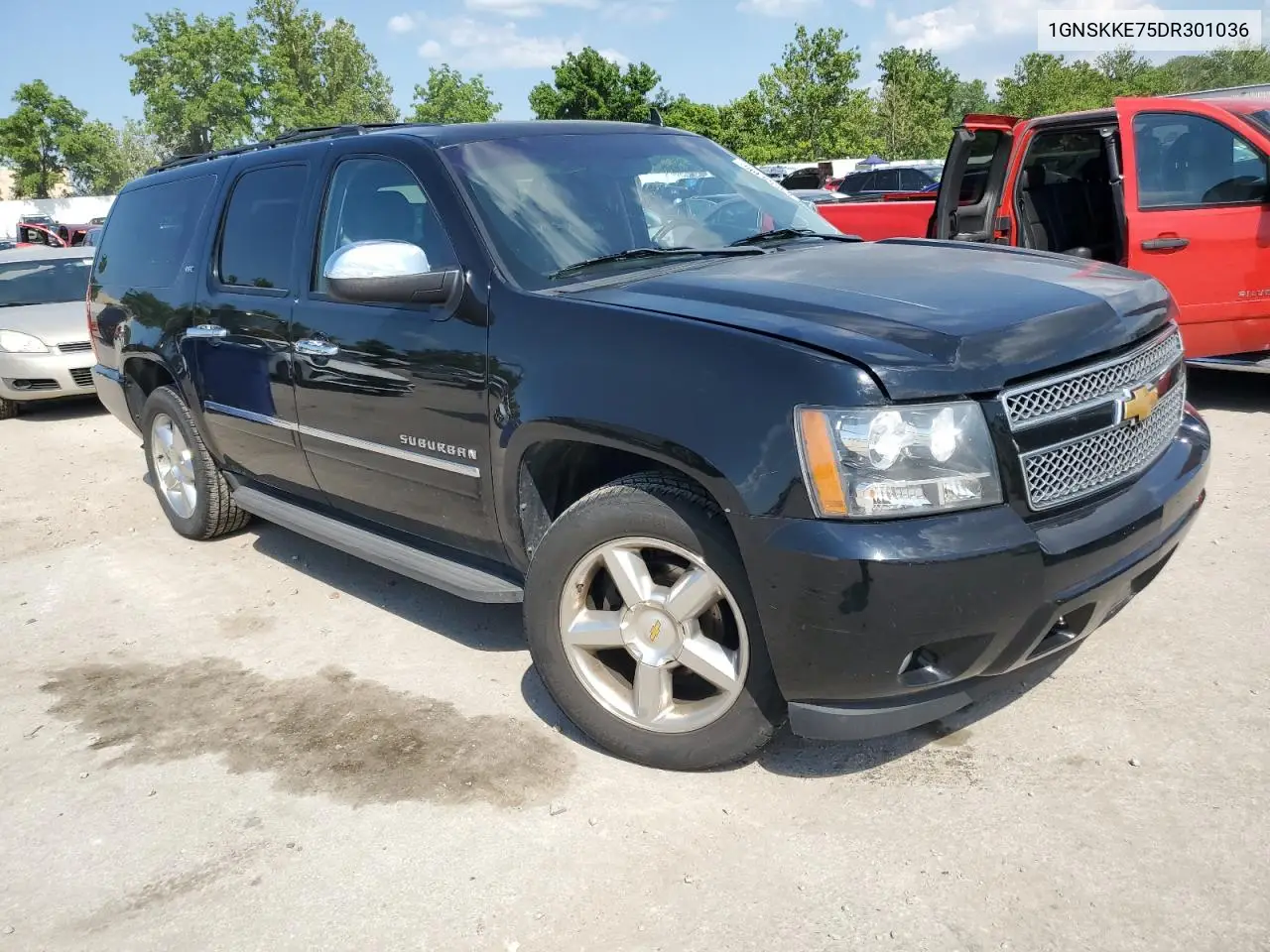 2013 Chevrolet Suburban K1500 Ltz VIN: 1GNSKKE75DR301036 Lot: 63559395