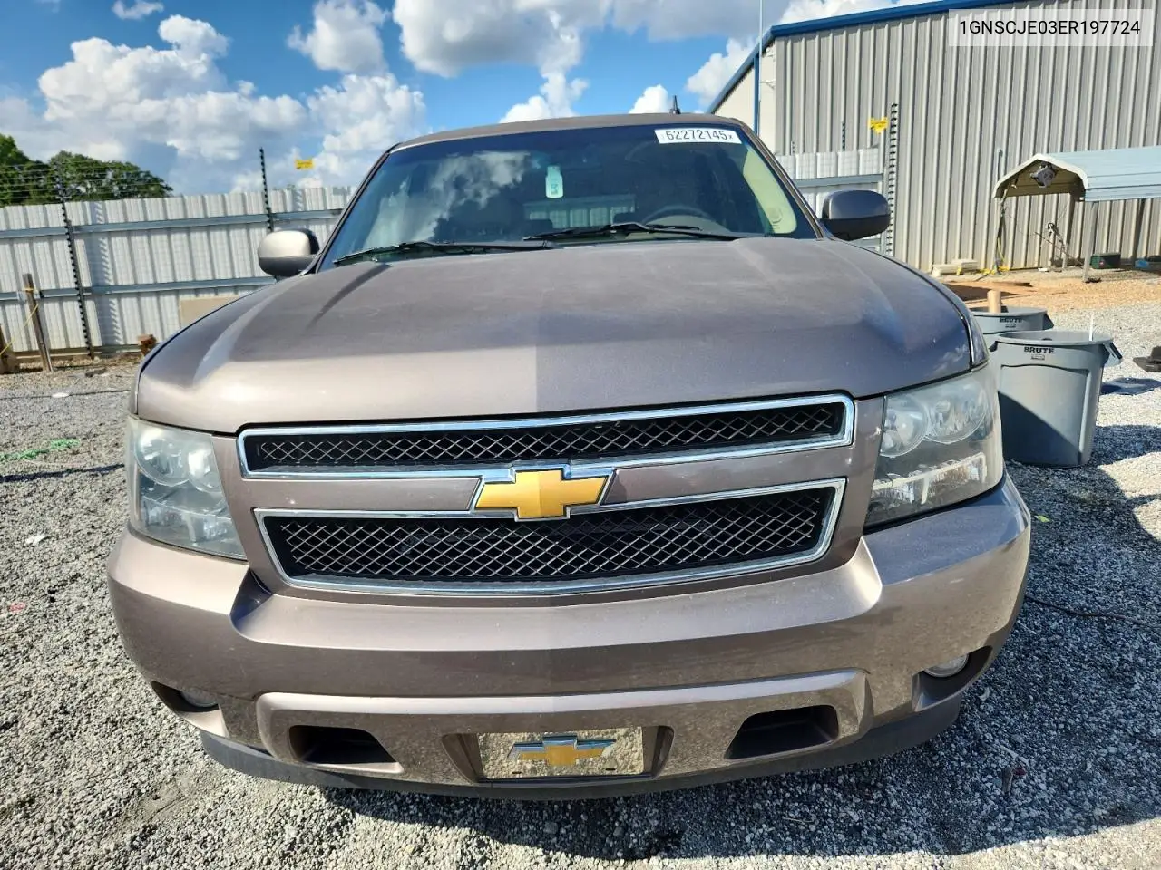 2014 Chevrolet Suburban C1500 Lt VIN: 1GNSCJE03ER197724 Lot: 62272145
