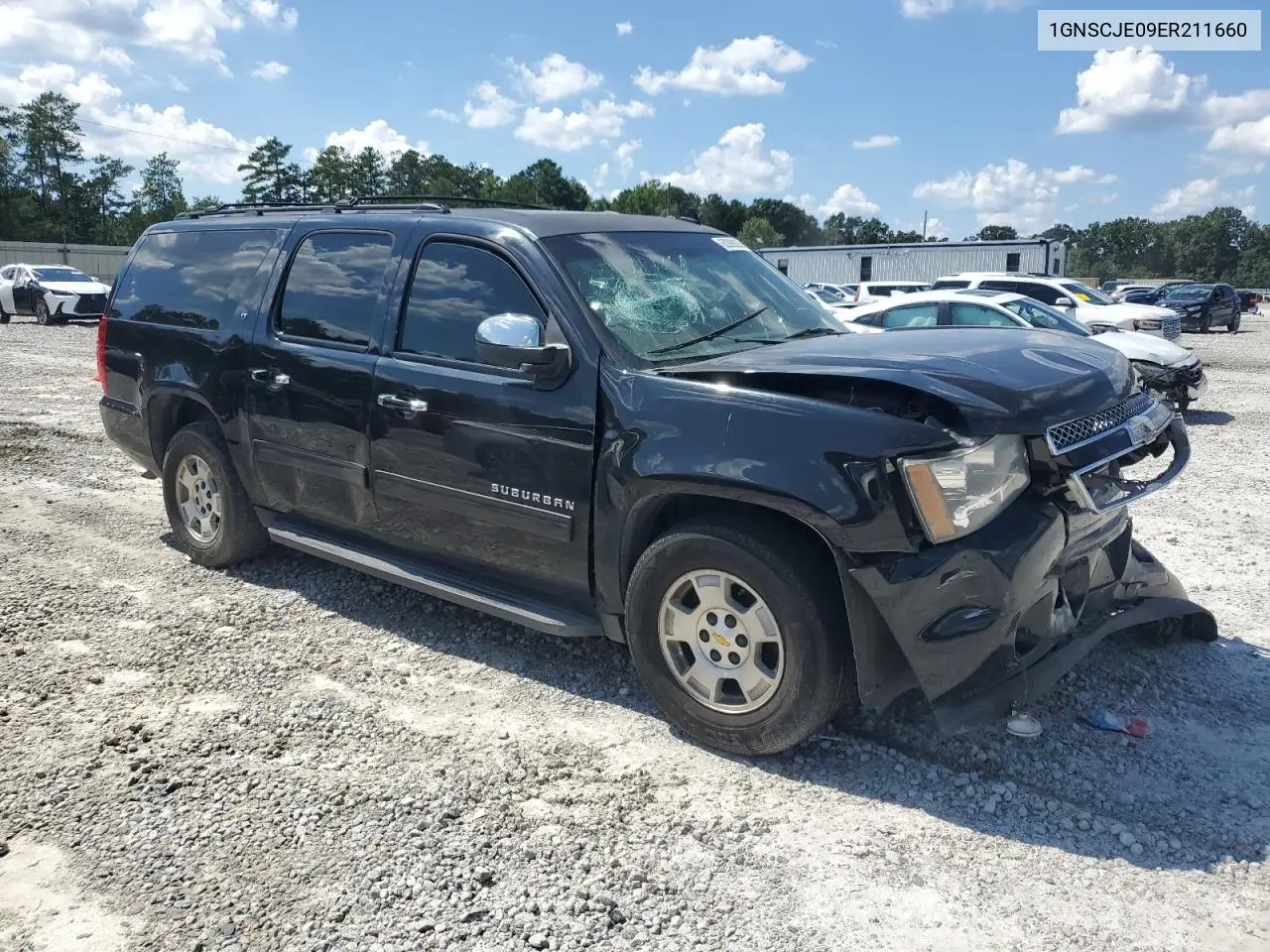2014 Chevrolet Suburban C1500 Lt VIN: 1GNSCJE09ER211660 Lot: 63299205