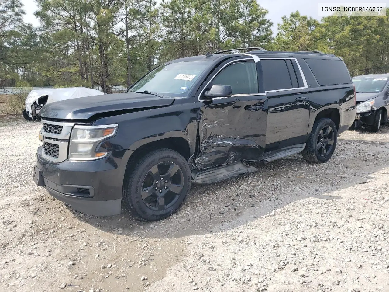2015 Chevrolet Suburban C1500 Lt VIN: 1GNSCJKC8FR146252 Lot: 47175815