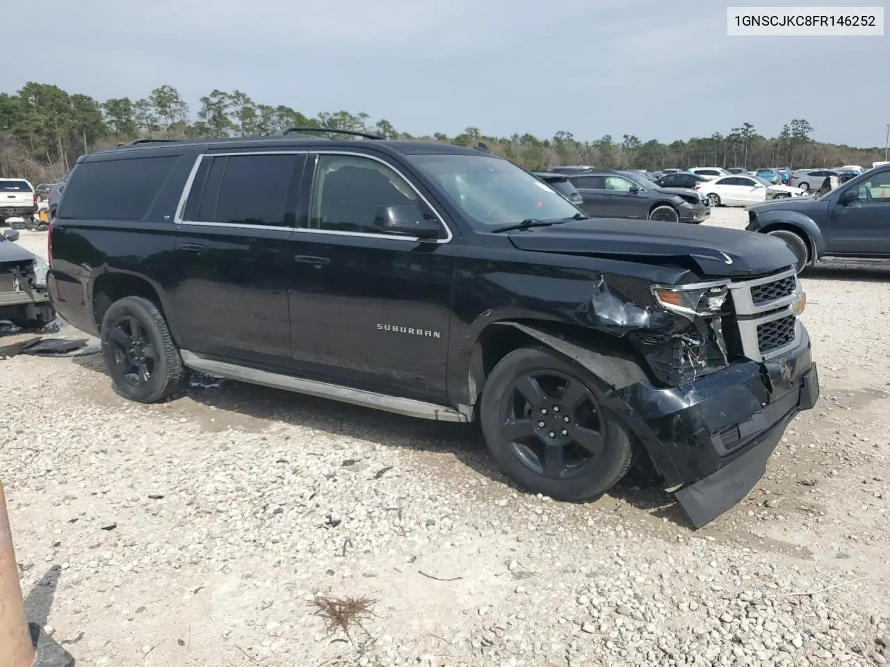 2015 Chevrolet Suburban C1500 Lt VIN: 1GNSCJKC8FR146252 Lot: 47175815