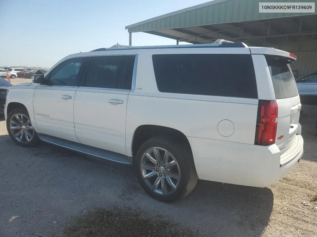 2015 Chevrolet Suburban K1500 Ltz VIN: 1GNSKKKC9FR139609 Lot: 52408745