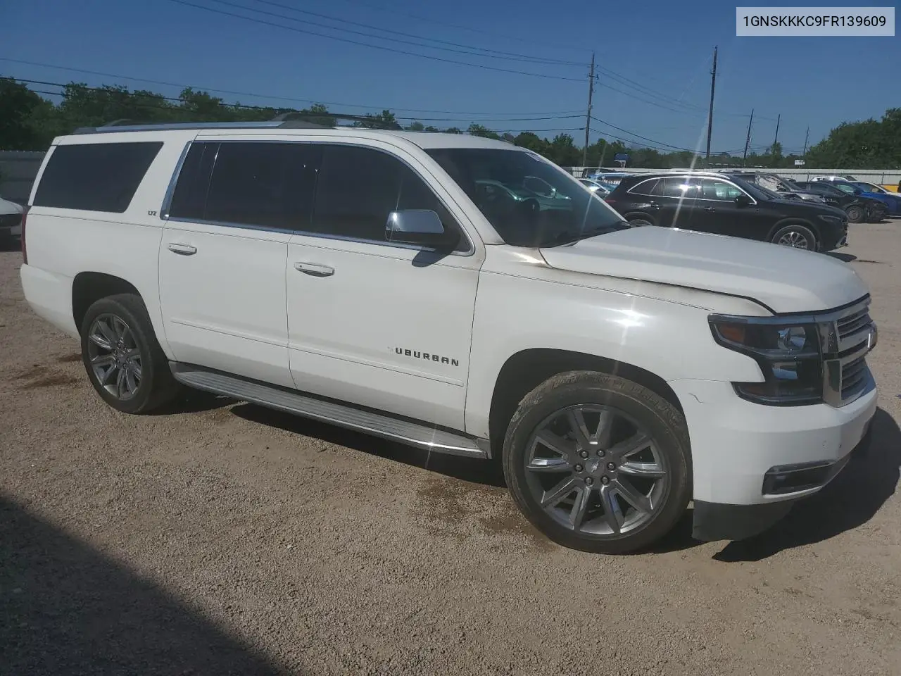 2015 Chevrolet Suburban K1500 Ltz VIN: 1GNSKKKC9FR139609 Lot: 52408745
