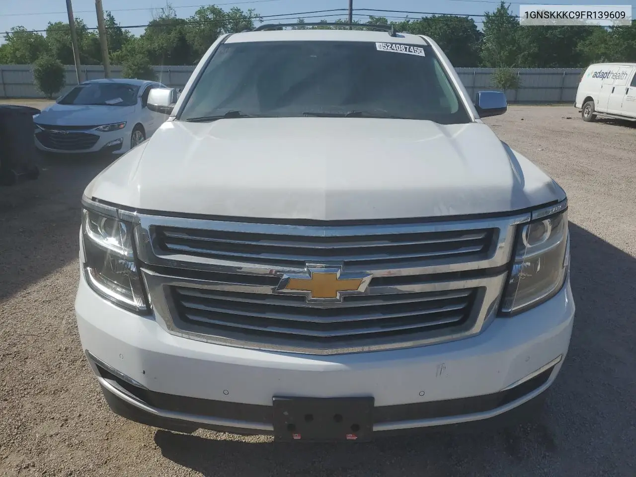 2015 Chevrolet Suburban K1500 Ltz VIN: 1GNSKKKC9FR139609 Lot: 52408745