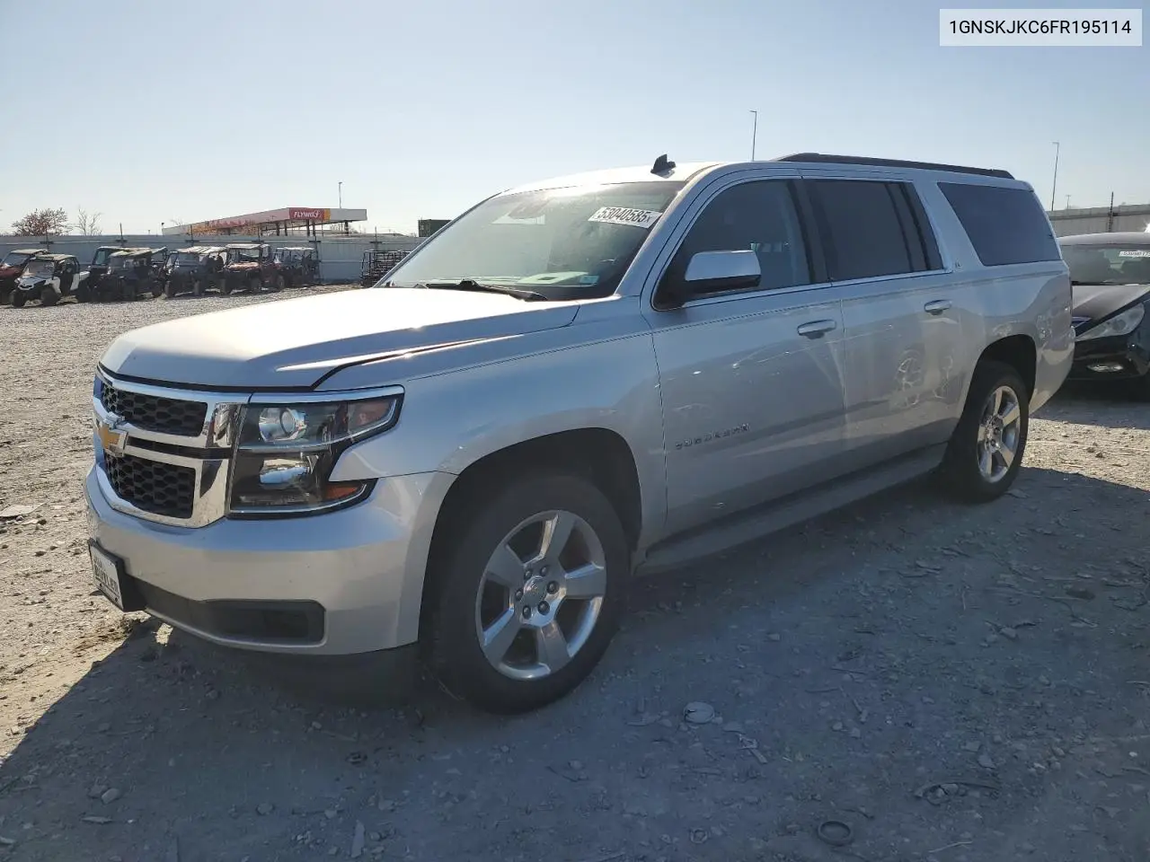2015 Chevrolet Suburban K1500 Lt VIN: 1GNSKJKC6FR195114 Lot: 53040585