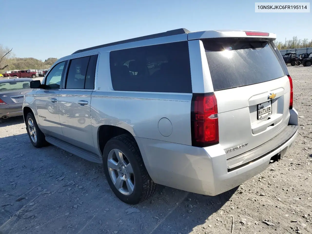 2015 Chevrolet Suburban K1500 Lt VIN: 1GNSKJKC6FR195114 Lot: 53040585