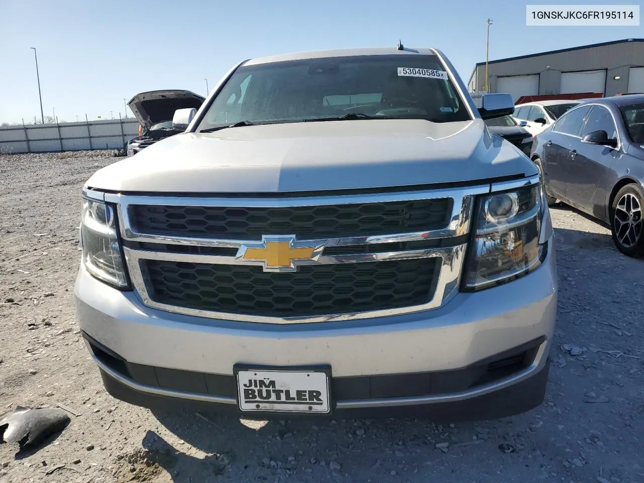 2015 Chevrolet Suburban K1500 Lt VIN: 1GNSKJKC6FR195114 Lot: 53040585