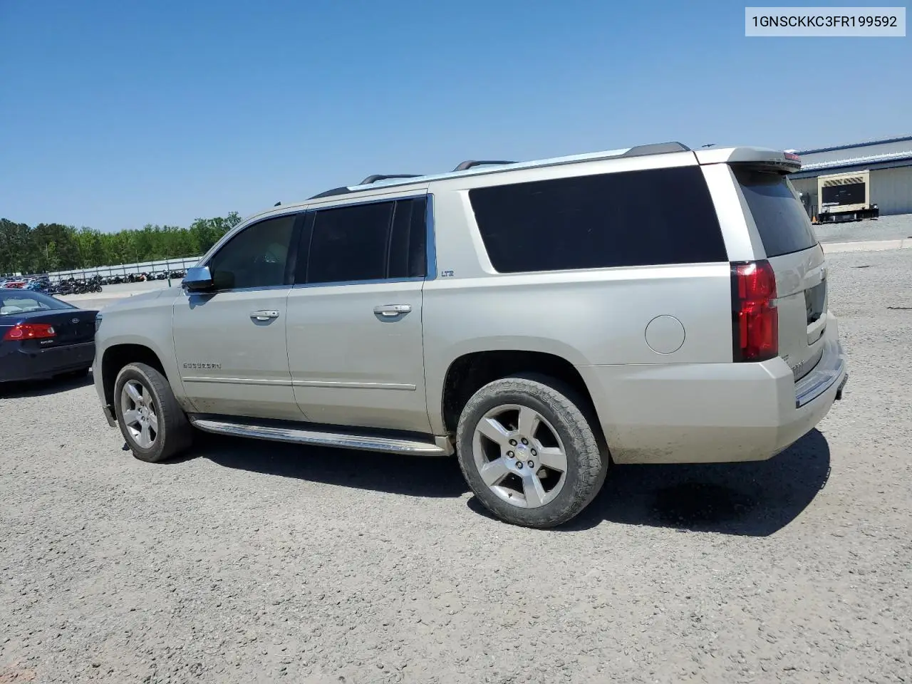 2015 Chevrolet Suburban C1500 Ltz VIN: 1GNSCKKC3FR199592 Lot: 53472465