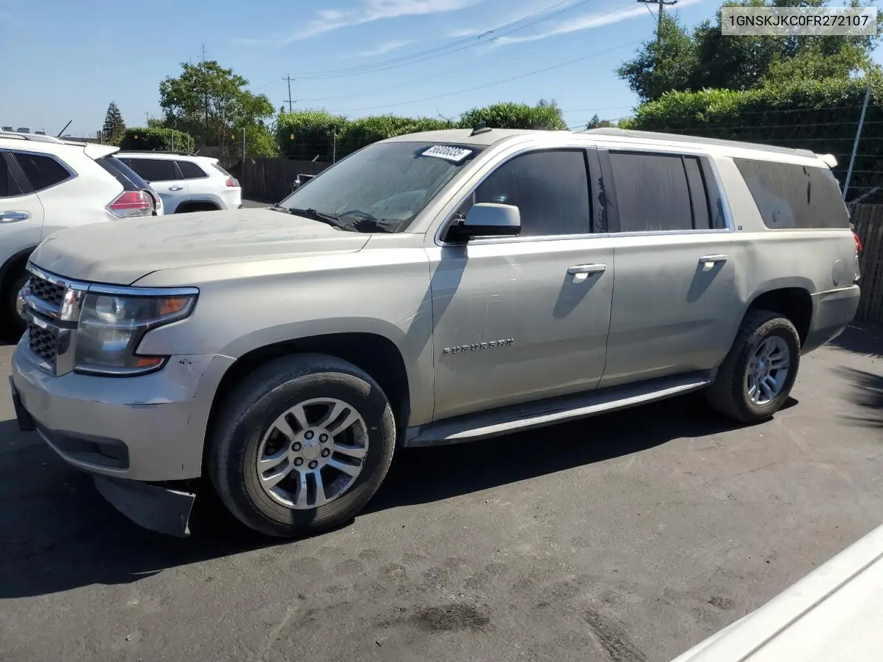 2015 Chevrolet Suburban K1500 Lt VIN: 1GNSKJKC0FR272107 Lot: 56006035