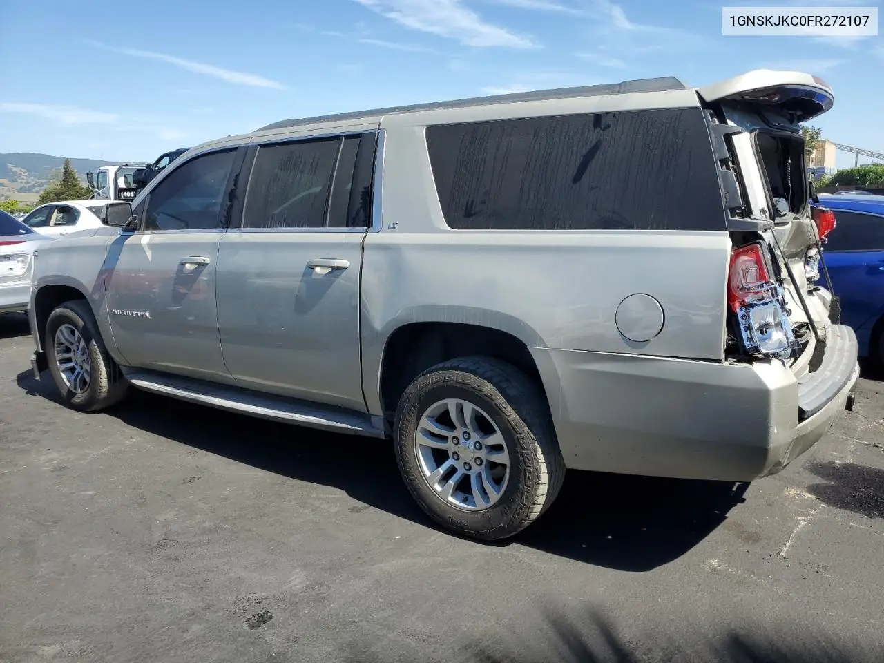 2015 Chevrolet Suburban K1500 Lt VIN: 1GNSKJKC0FR272107 Lot: 56006035