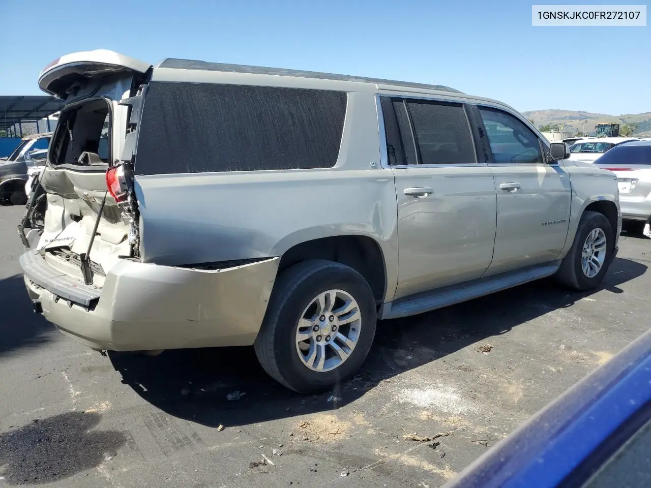 2015 Chevrolet Suburban K1500 Lt VIN: 1GNSKJKC0FR272107 Lot: 56006035