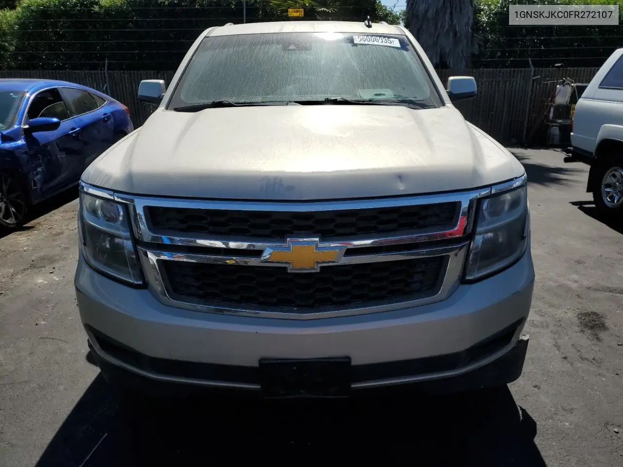 2015 Chevrolet Suburban K1500 Lt VIN: 1GNSKJKC0FR272107 Lot: 56006035