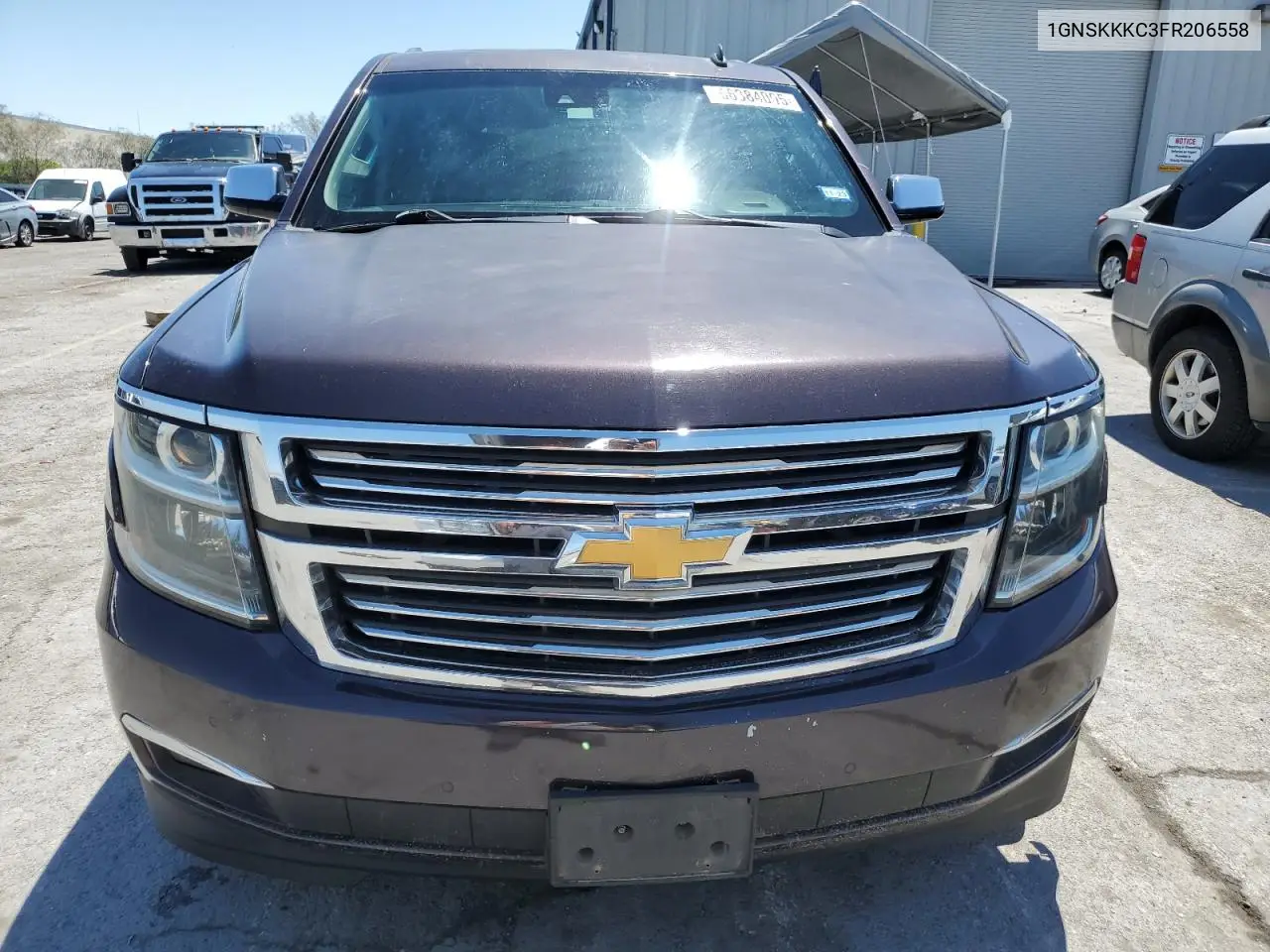 2015 Chevrolet Suburban K1500 Ltz VIN: 1GNSKKKC3FR206558 Lot: 56384005