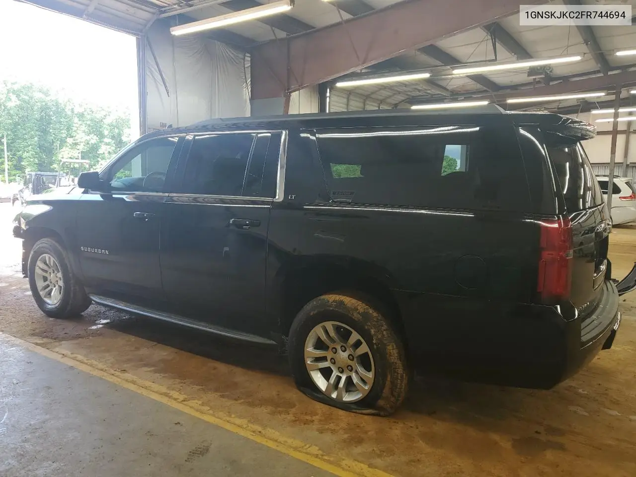 2015 Chevrolet Suburban K1500 Lt VIN: 1GNSKJKC2FR744694 Lot: 56769735