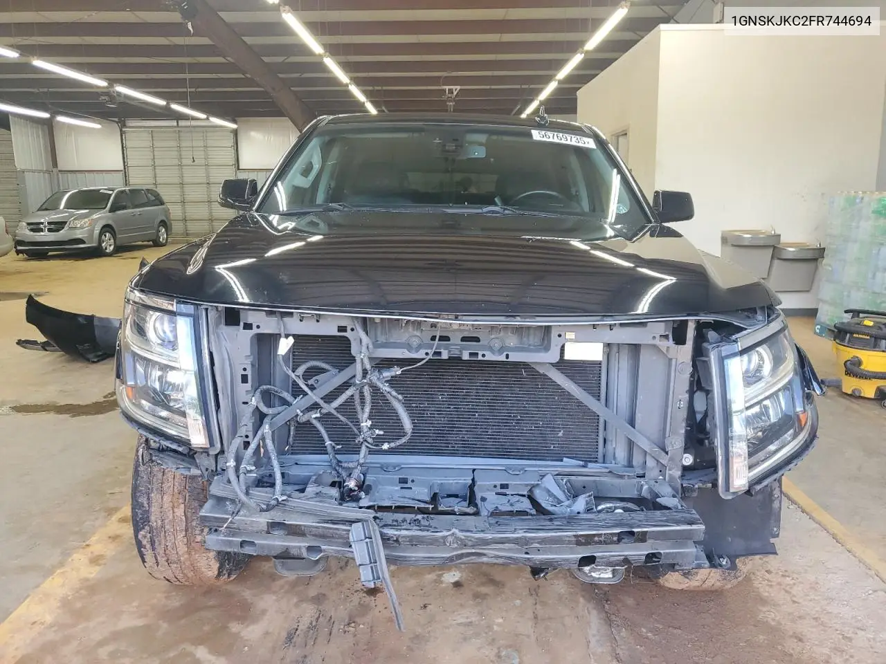 2015 Chevrolet Suburban K1500 Lt VIN: 1GNSKJKC2FR744694 Lot: 56769735