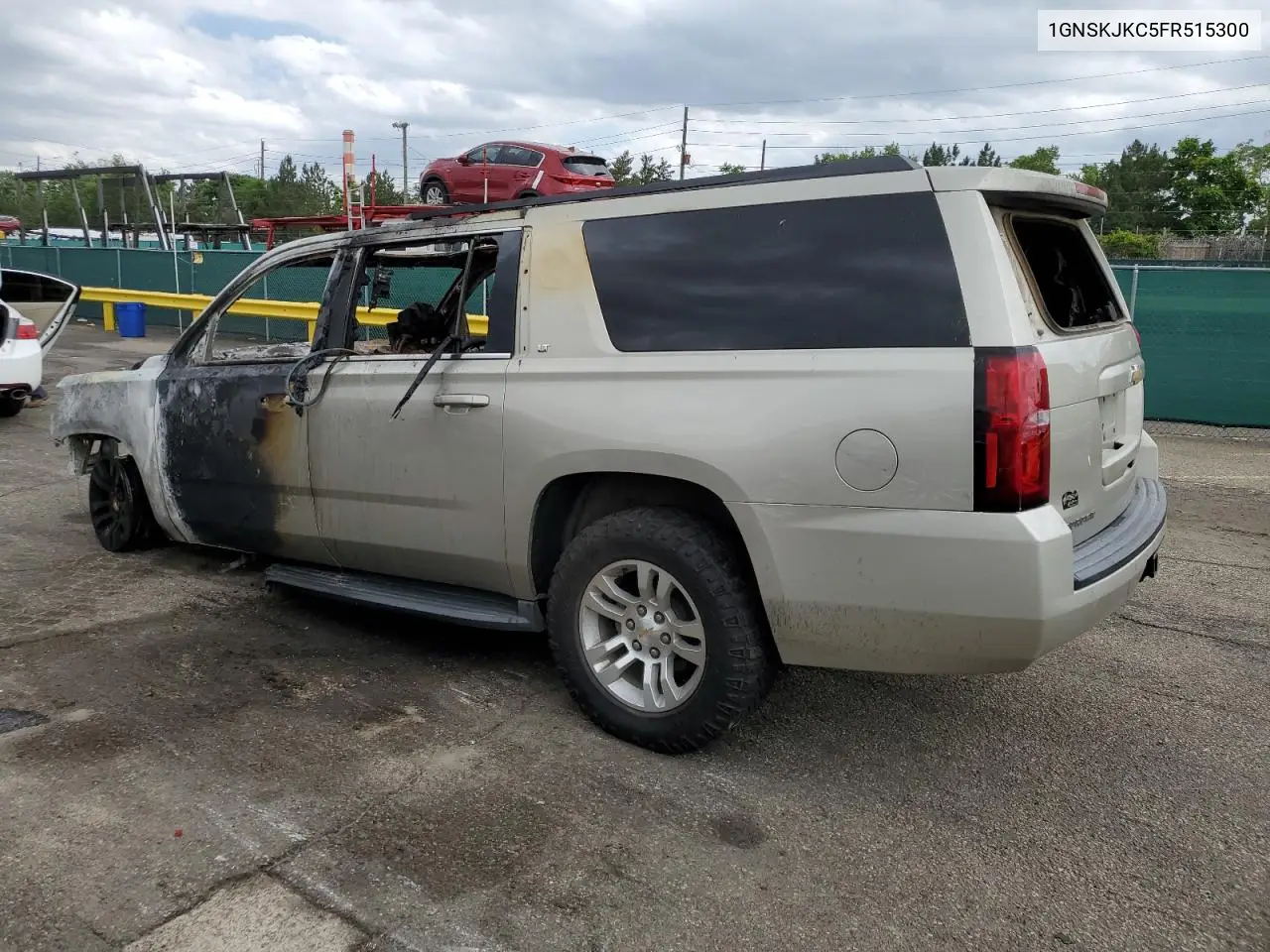 2015 Chevrolet Suburban K1500 Lt VIN: 1GNSKJKC5FR515300 Lot: 61405065