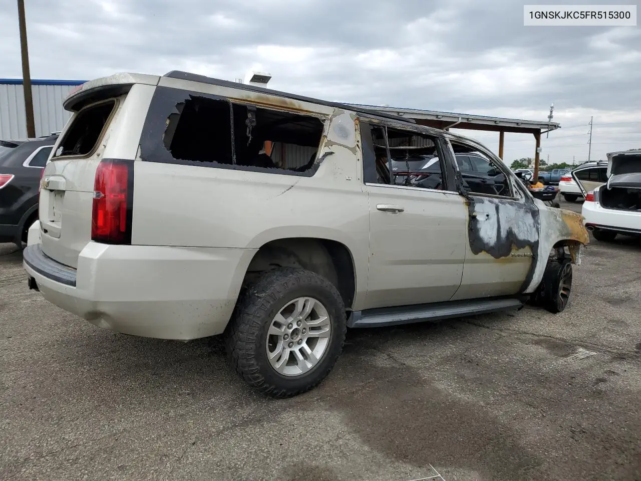 2015 Chevrolet Suburban K1500 Lt VIN: 1GNSKJKC5FR515300 Lot: 61405065