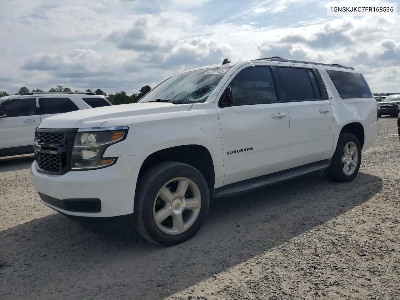 2015 Chevrolet Suburban K1500 Lt VIN: 1GNSKJKC7FR168536 Lot: 62067425