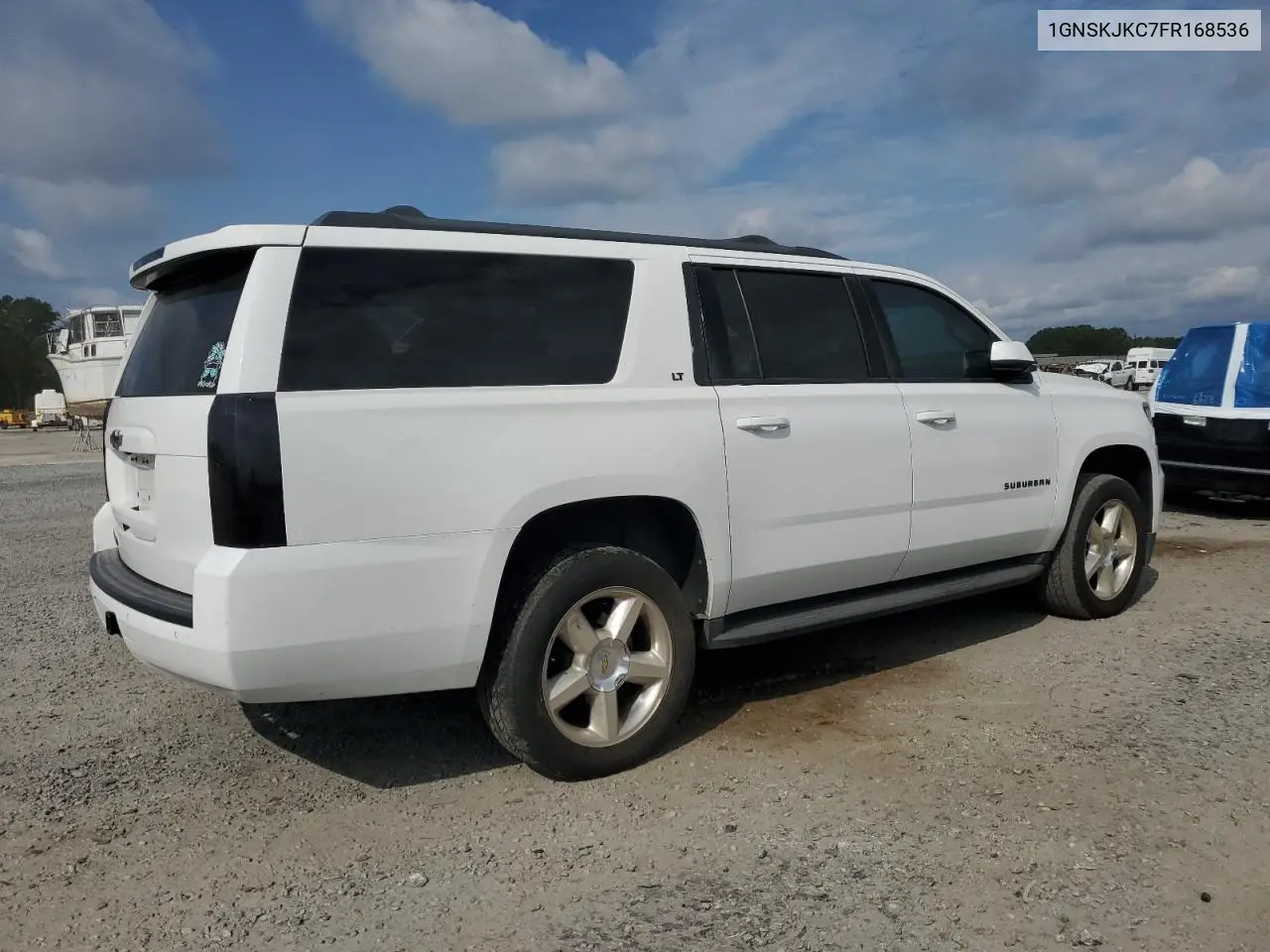 2015 Chevrolet Suburban K1500 Lt VIN: 1GNSKJKC7FR168536 Lot: 62067425