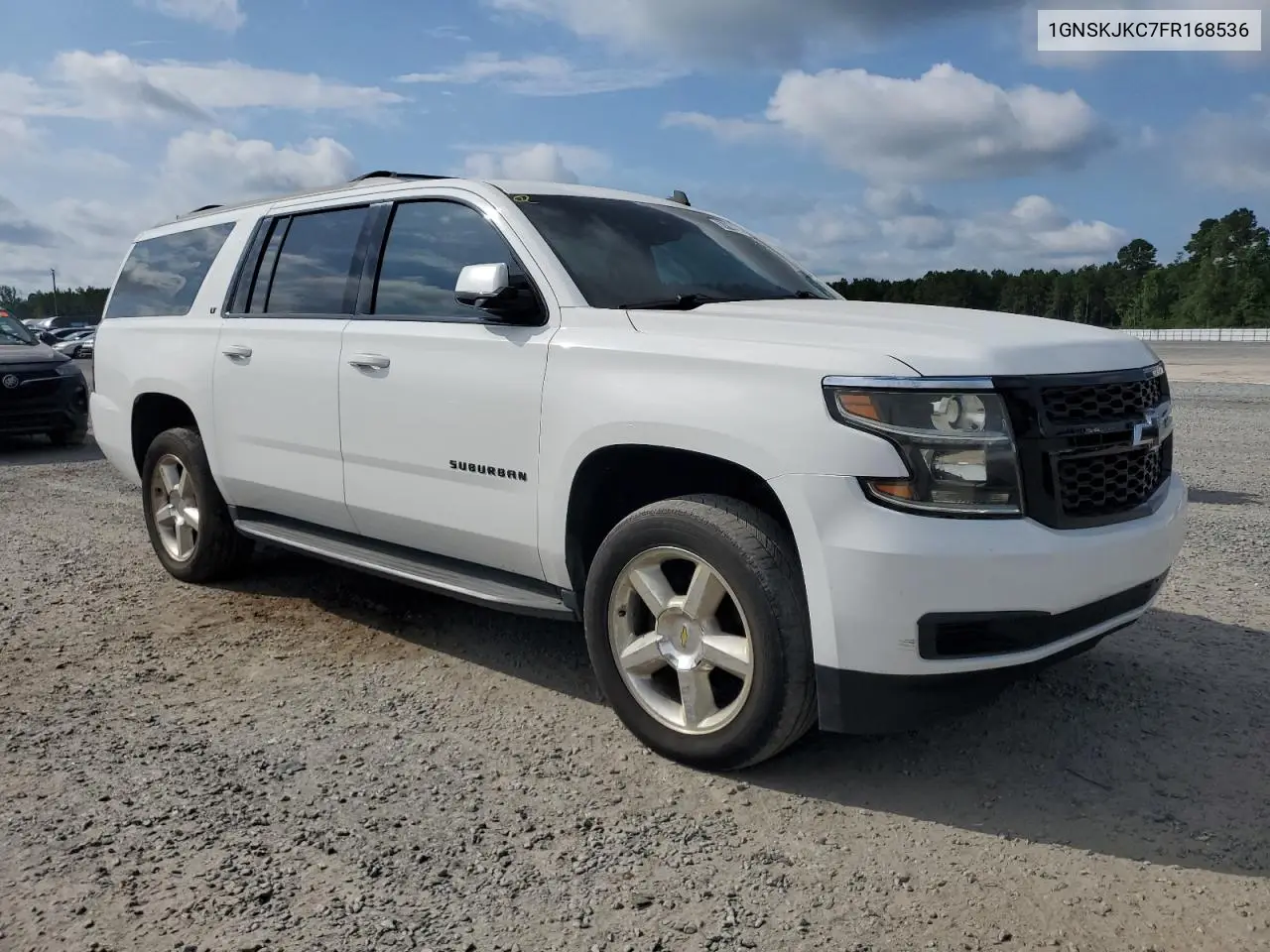2015 Chevrolet Suburban K1500 Lt VIN: 1GNSKJKC7FR168536 Lot: 62067425