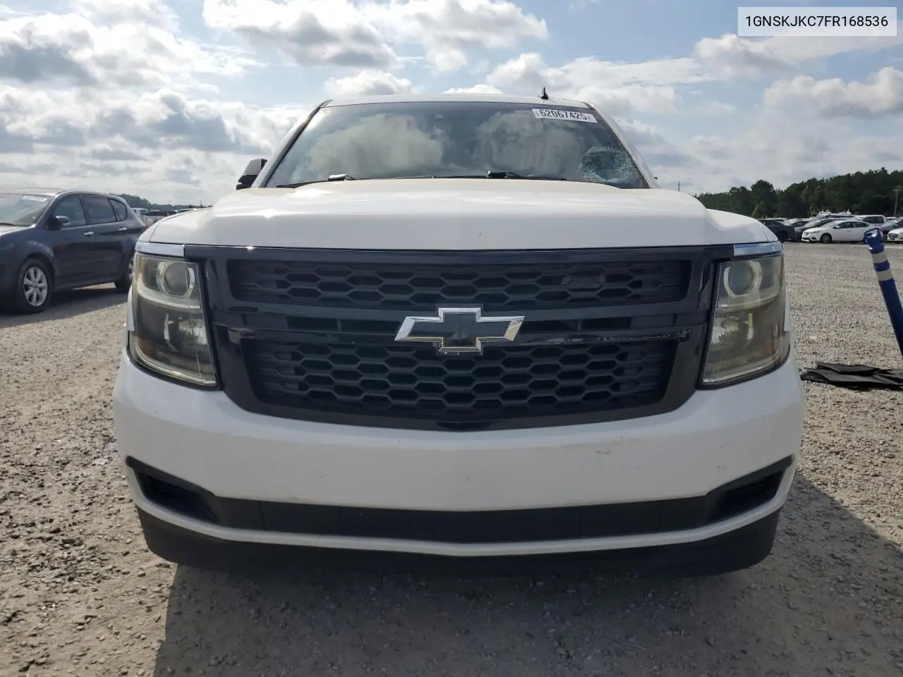 2015 Chevrolet Suburban K1500 Lt VIN: 1GNSKJKC7FR168536 Lot: 62067425