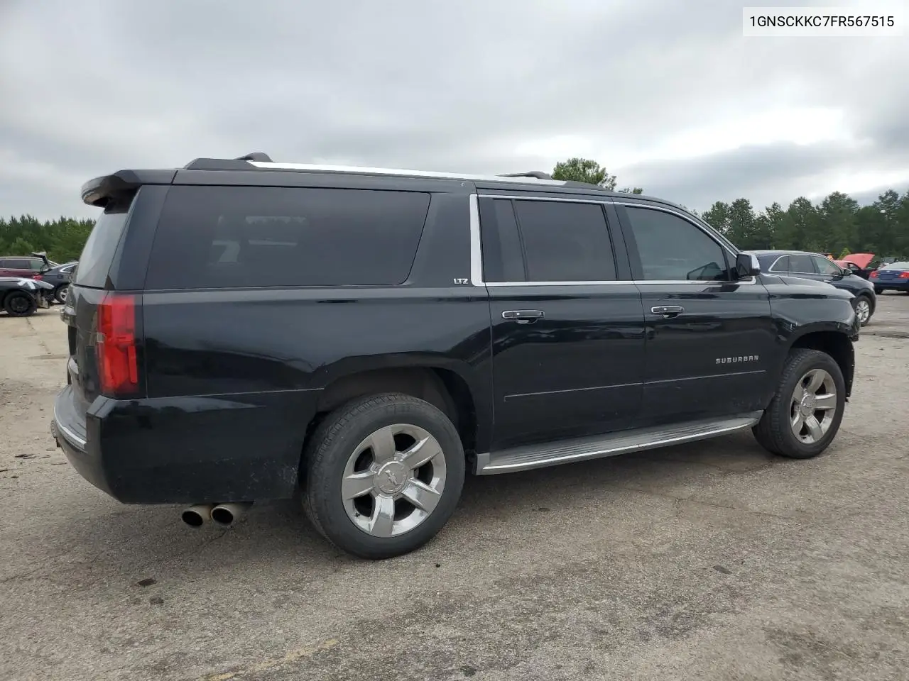 2015 Chevrolet Suburban C1500 Ltz VIN: 1GNSCKKC7FR567515 Lot: 62260655