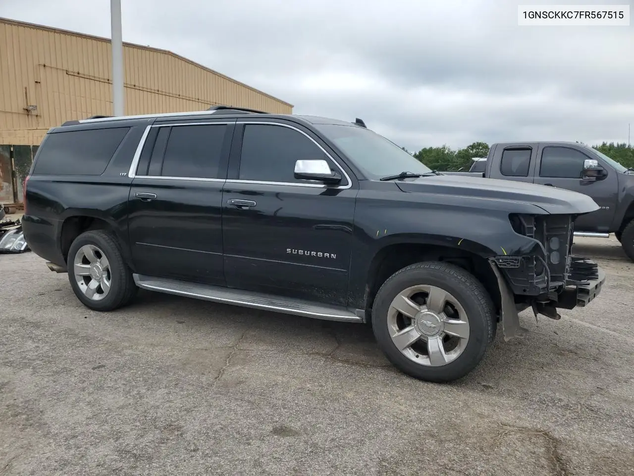 2015 Chevrolet Suburban C1500 Ltz VIN: 1GNSCKKC7FR567515 Lot: 62260655