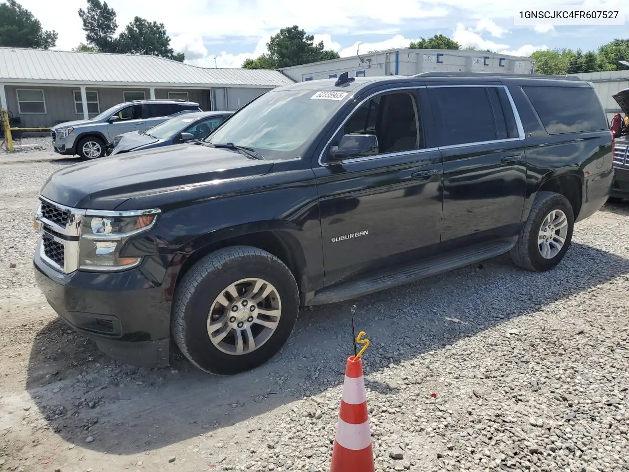 2015 Chevrolet Suburban C1500 Lt VIN: 1GNSCJKC4FR607527 Lot: 62335965