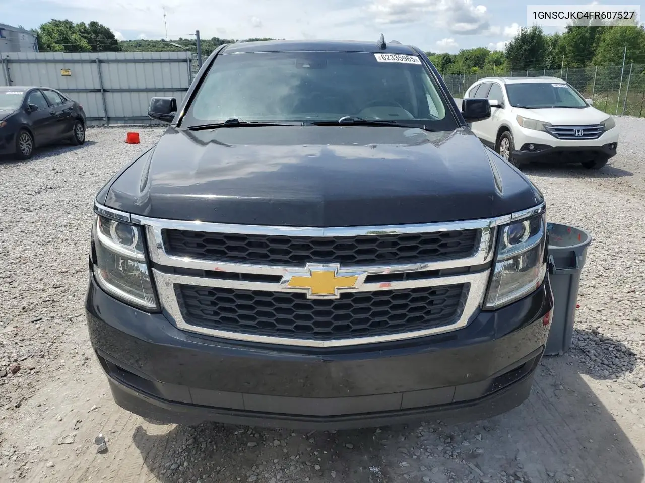 2015 Chevrolet Suburban C1500 Lt VIN: 1GNSCJKC4FR607527 Lot: 62335965