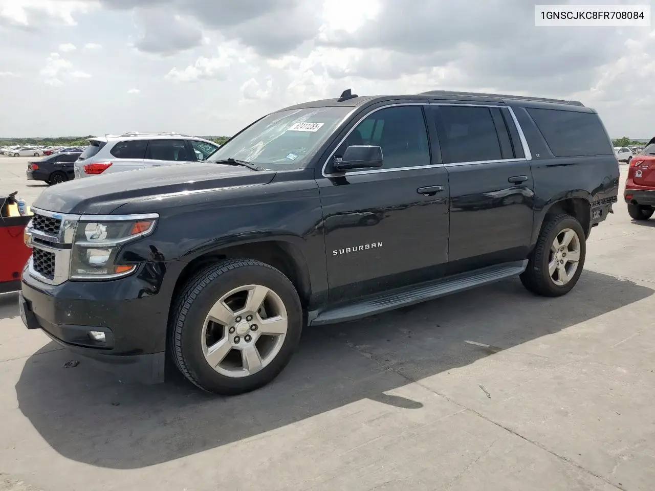 2015 Chevrolet Suburban C1500 Lt VIN: 1GNSCJKC8FR708084 Lot: 62411285