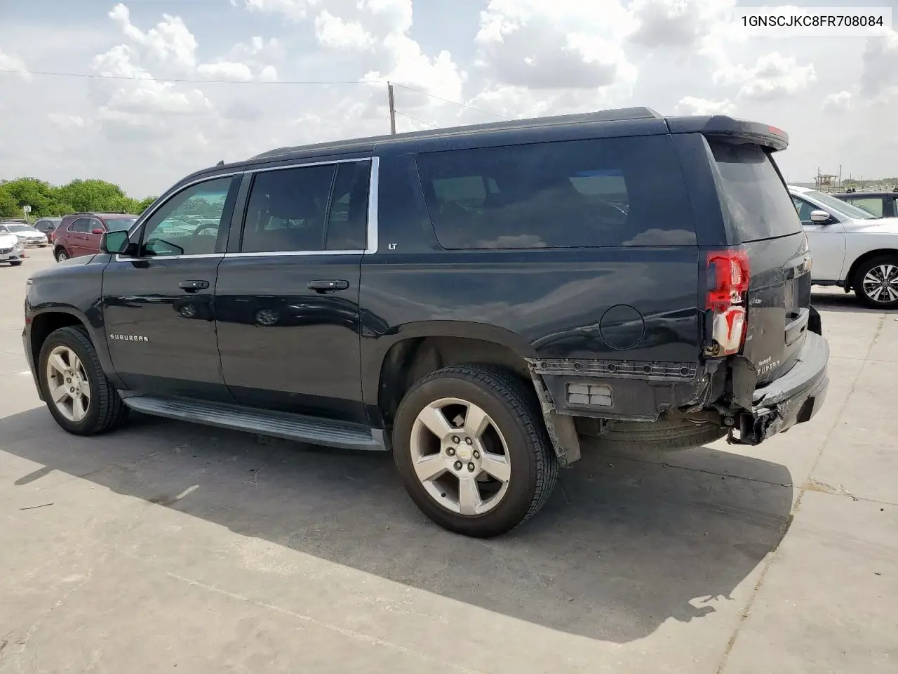 2015 Chevrolet Suburban C1500 Lt VIN: 1GNSCJKC8FR708084 Lot: 62411285