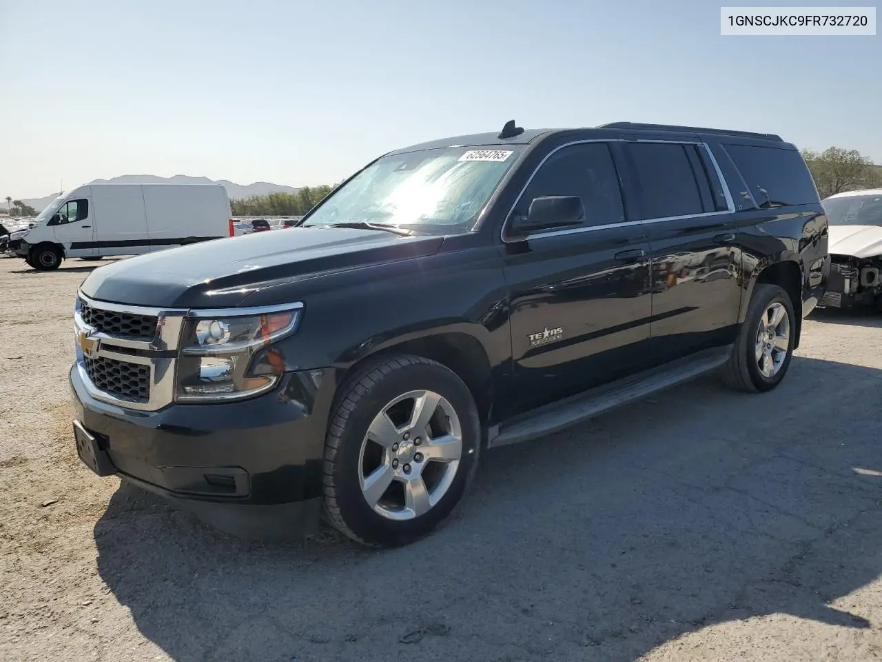 2015 Chevrolet Suburban C1500 Lt VIN: 1GNSCJKC9FR732720 Lot: 62564765