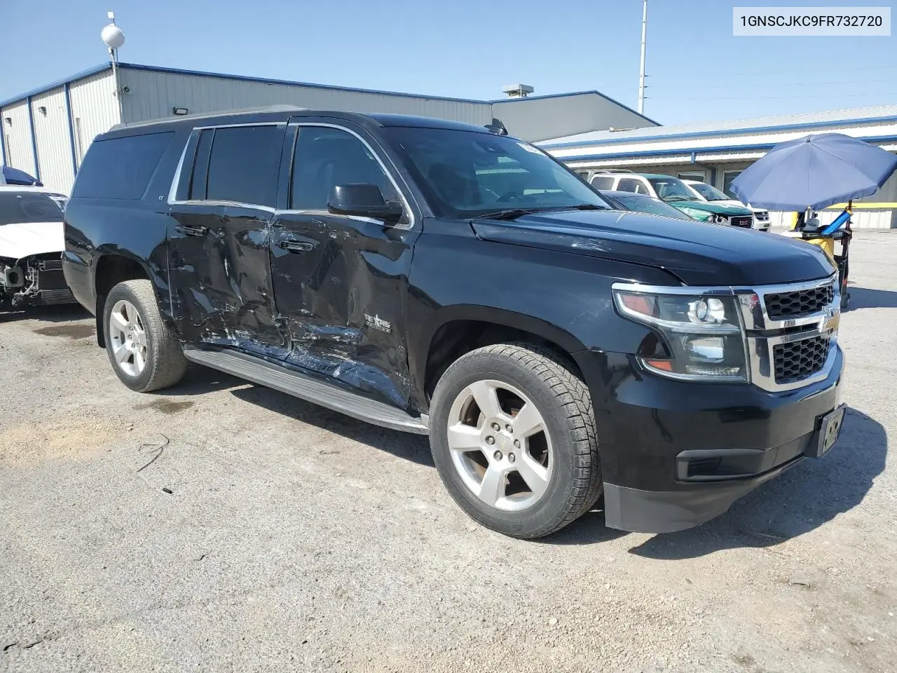 2015 Chevrolet Suburban C1500 Lt VIN: 1GNSCJKC9FR732720 Lot: 62564765
