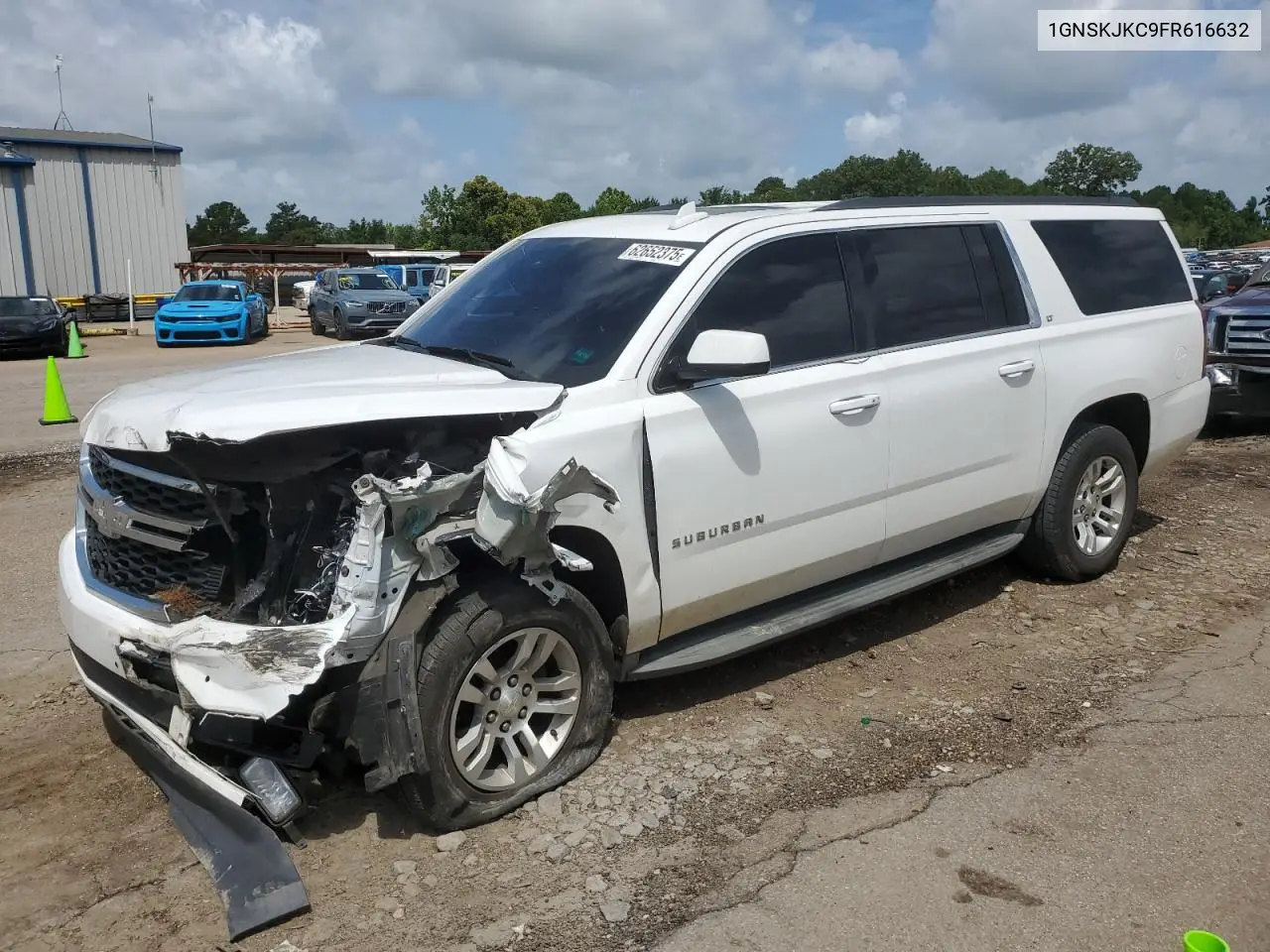 1gnskjkc9fr616632 1GNSKJKC9FR616632 2015 Chevrolet Suburban K1500 Lt