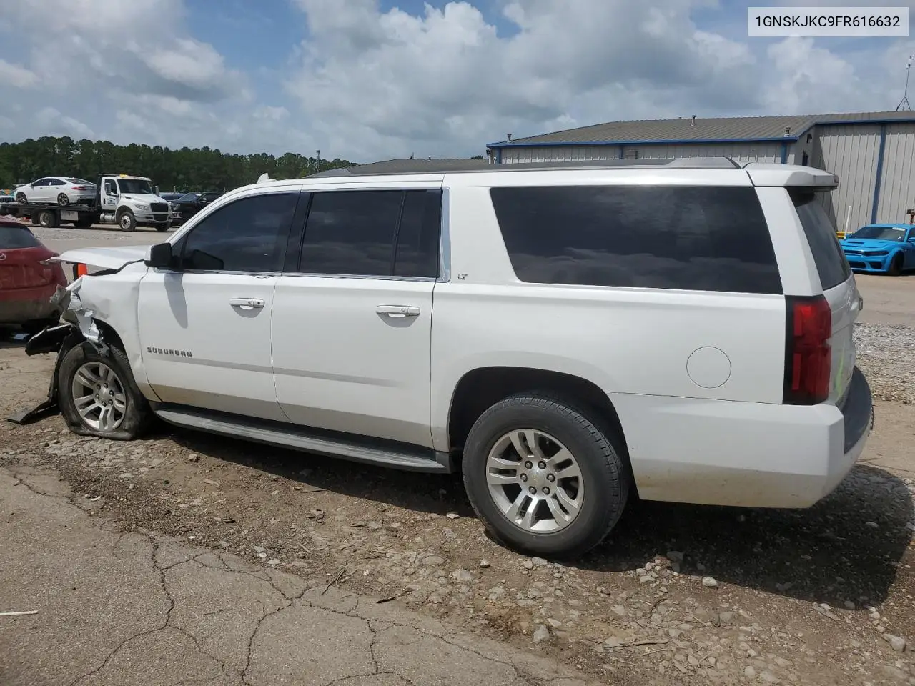 1gnskjkc9fr616632 1GNSKJKC9FR616632 2015 Chevrolet Suburban K1500 Lt
