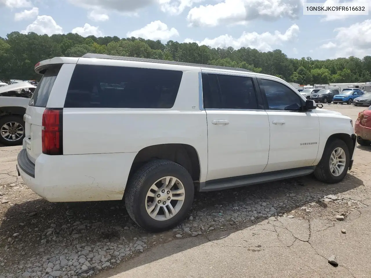 1gnskjkc9fr616632 1GNSKJKC9FR616632 2015 Chevrolet Suburban K1500 Lt