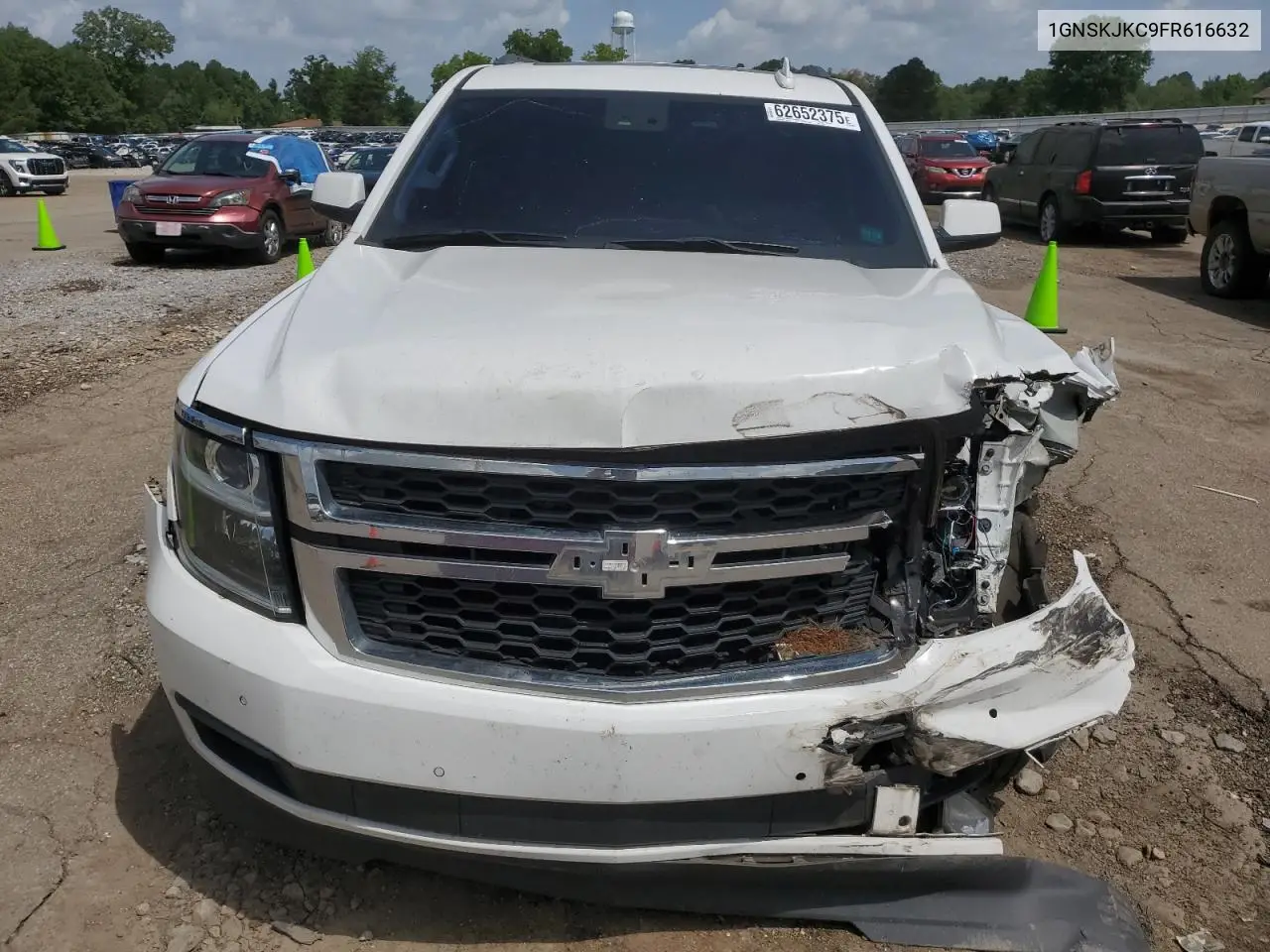 1gnskjkc9fr616632 1GNSKJKC9FR616632 2015 Chevrolet Suburban K1500 Lt
