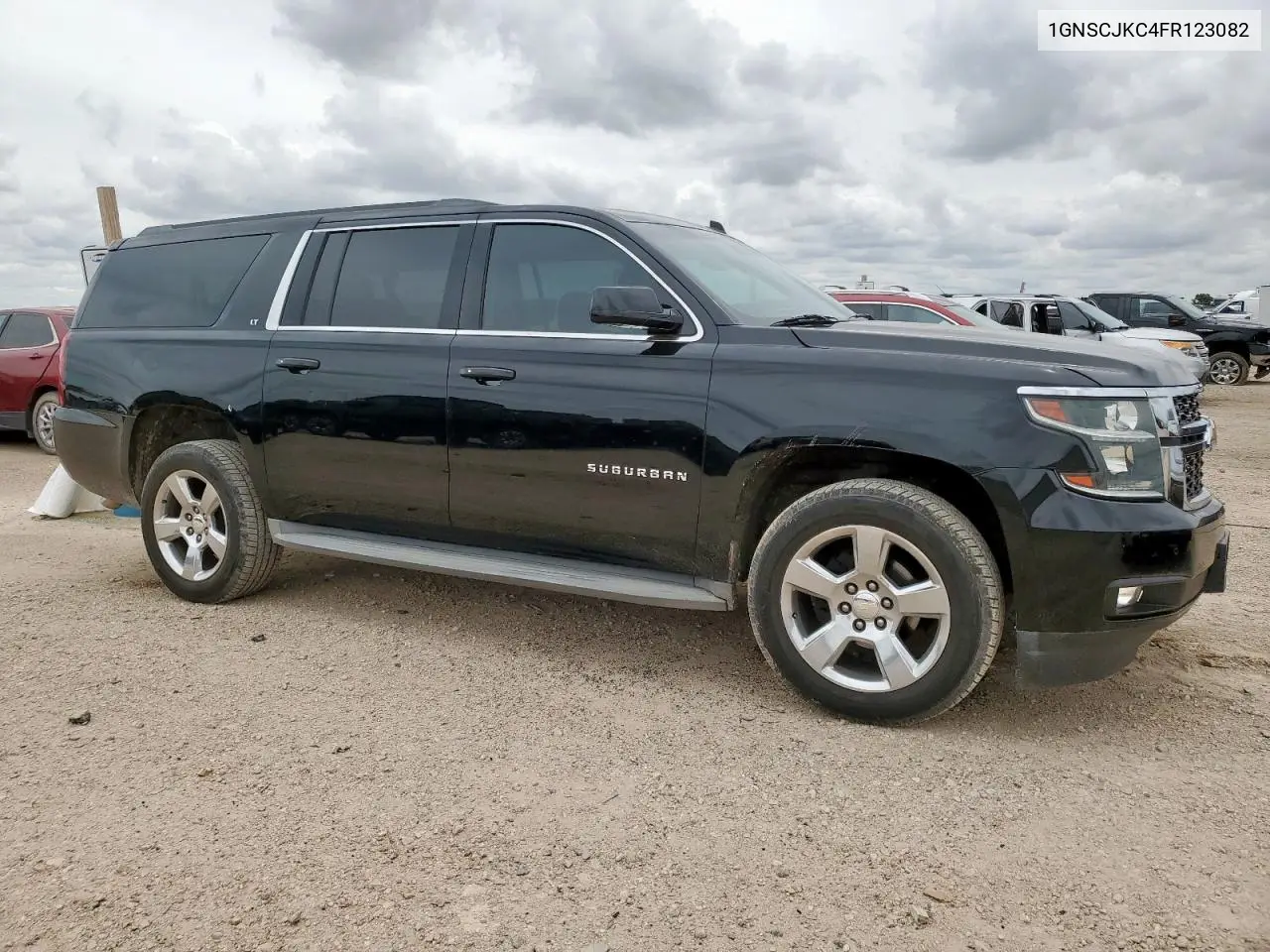 2015 Chevrolet Suburban C1500 Lt VIN: 1GNSCJKC4FR123082 Lot: 62708765