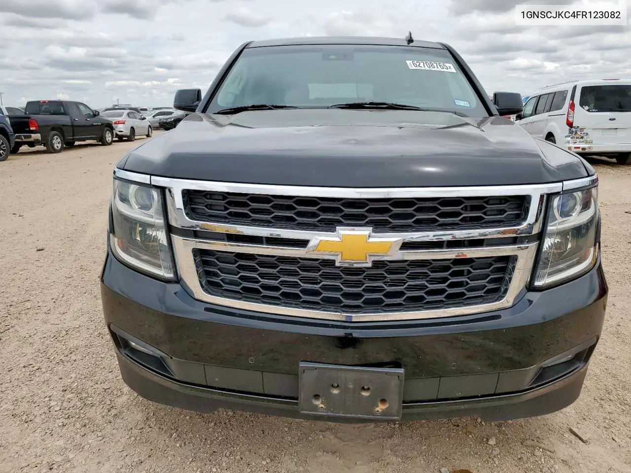2015 Chevrolet Suburban C1500 Lt VIN: 1GNSCJKC4FR123082 Lot: 62708765