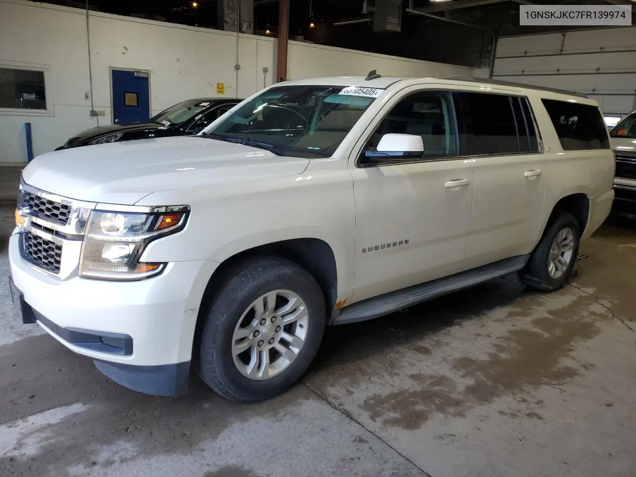 2015 Chevrolet Suburban K1500 Lt VIN: 1GNSKJKC7FR139974 Lot: 63105405
