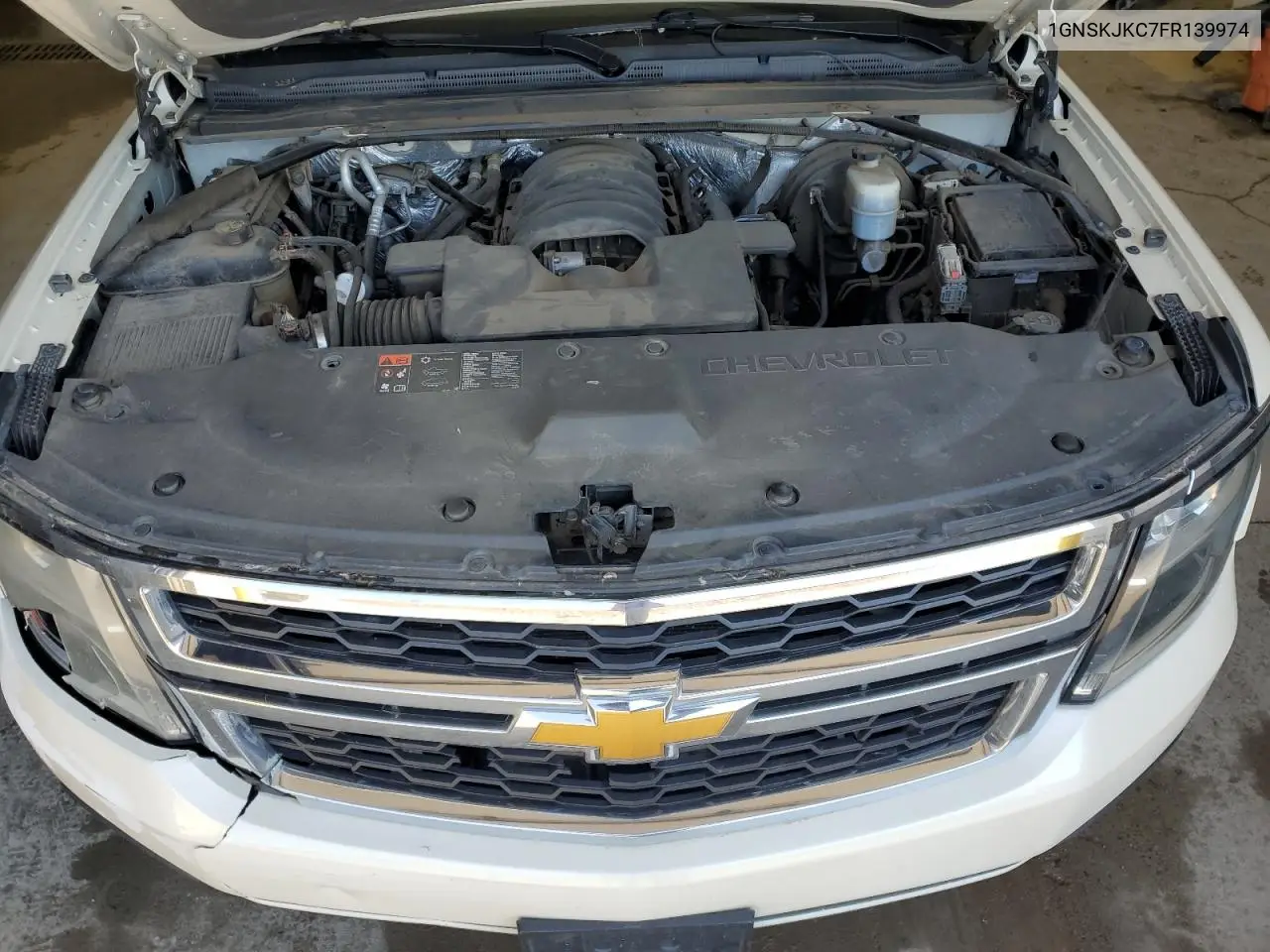 2015 Chevrolet Suburban K1500 Lt VIN: 1GNSKJKC7FR139974 Lot: 63105405
