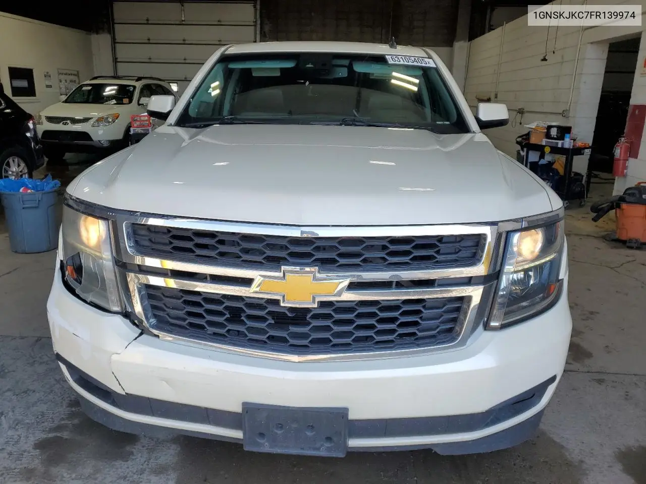 2015 Chevrolet Suburban K1500 Lt VIN: 1GNSKJKC7FR139974 Lot: 63105405