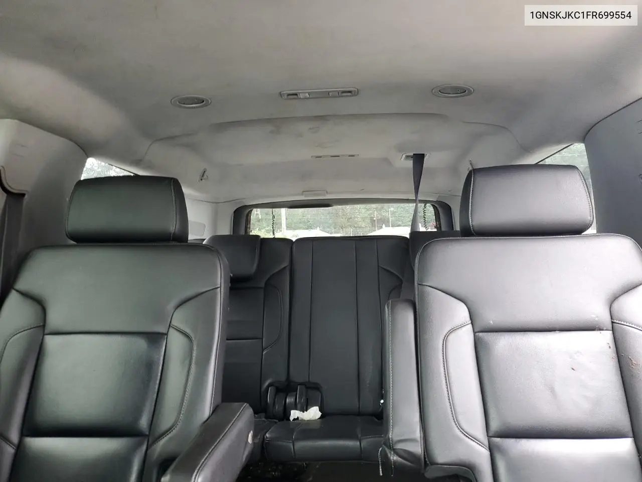 2015 Chevrolet Suburban K1500 Lt VIN: 1GNSKJKC1FR699554 Lot: 63307985