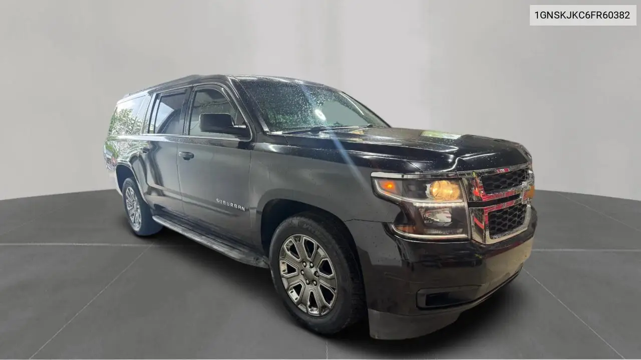 2015 Chevrolet Suburban K1500 Lt VIN: 1GNSKJKC6FR60382 Lot: 63533635