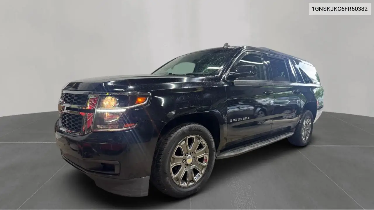 2015 Chevrolet Suburban K1500 Lt VIN: 1GNSKJKC6FR60382 Lot: 63533635