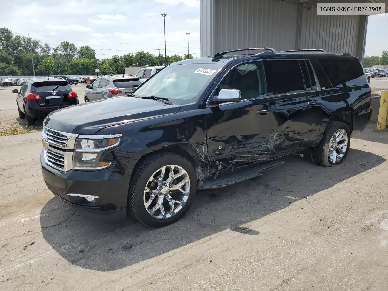 2015 Chevrolet Suburban K1500 Ltz VIN: 1GNSKKKC4FR743908 Lot: 64772395