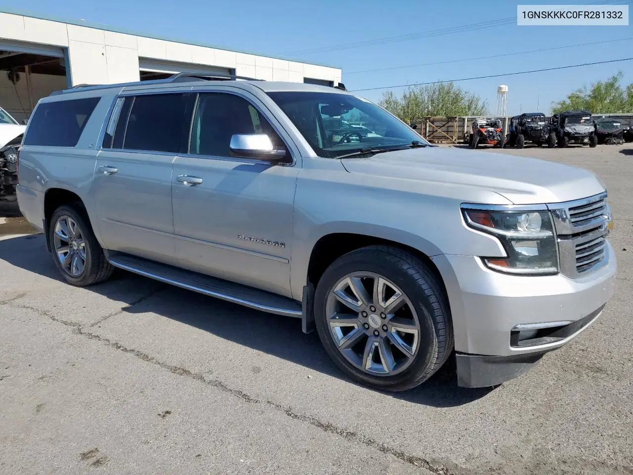 2015 Chevrolet Suburban K1500 Ltz VIN: 1GNSKKKC0FR281332 Lot: 65239275