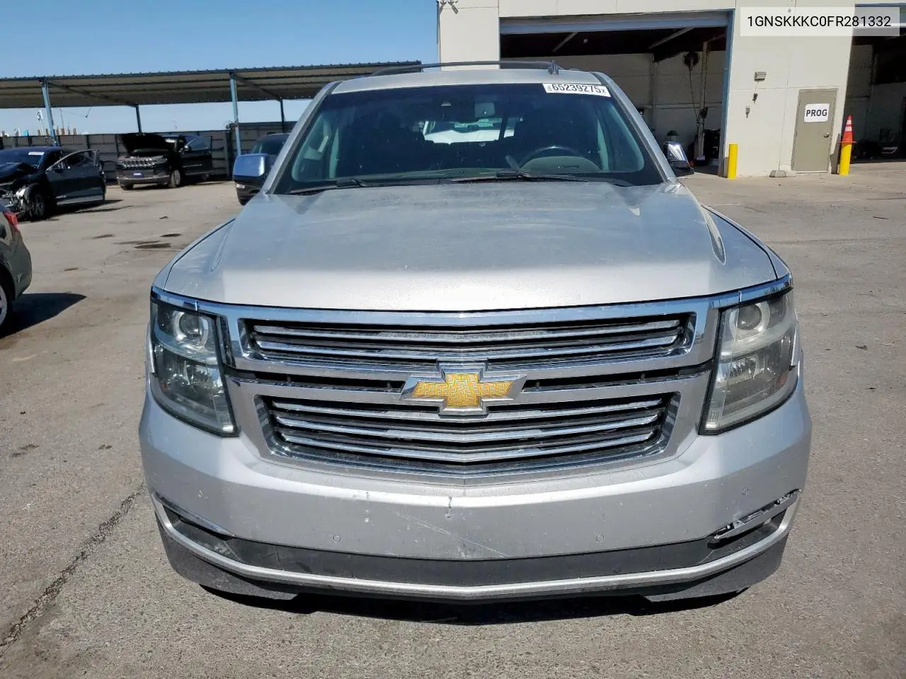 2015 Chevrolet Suburban K1500 Ltz VIN: 1GNSKKKC0FR281332 Lot: 65239275
