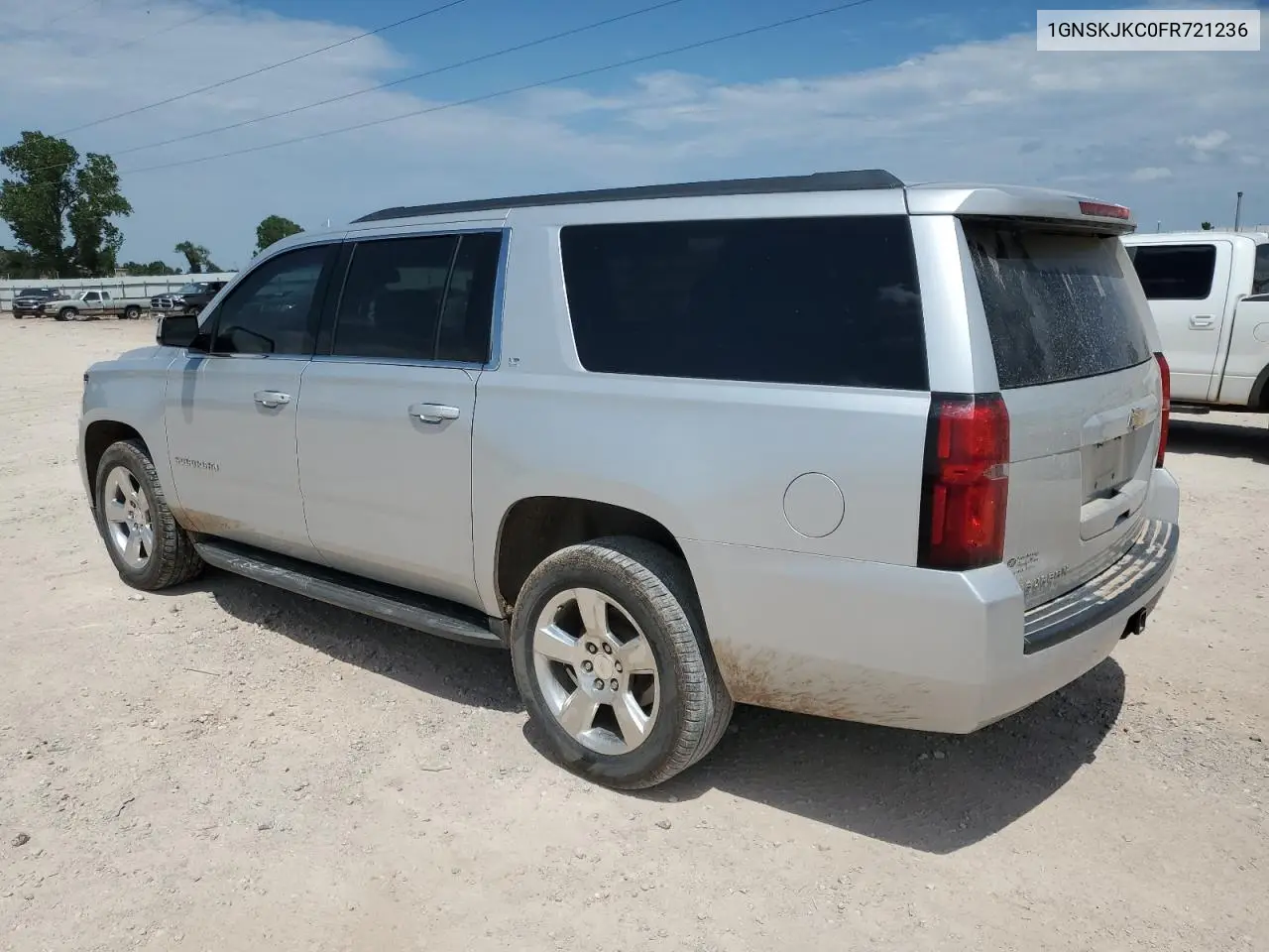 2015 Chevrolet Suburban K1500 Lt VIN: 1GNSKJKC0FR721236 Lot: 65459975