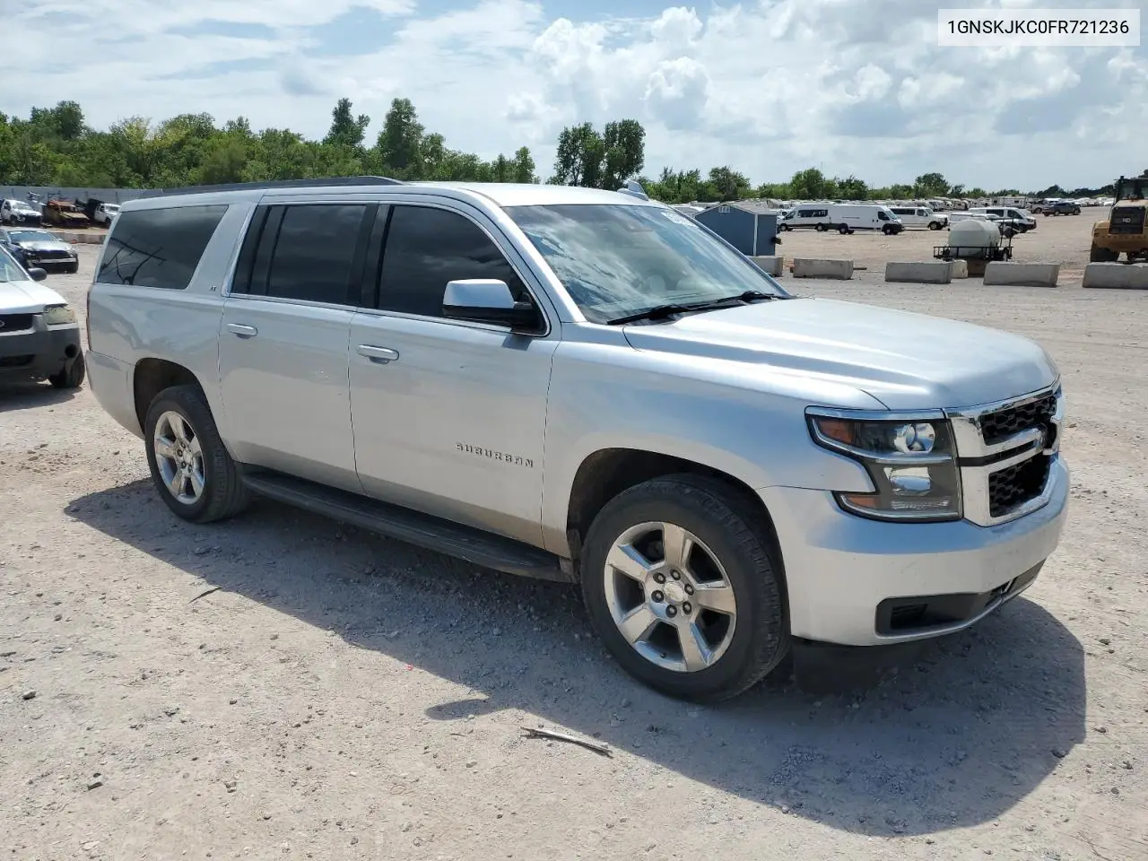2015 Chevrolet Suburban K1500 Lt VIN: 1GNSKJKC0FR721236 Lot: 65459975
